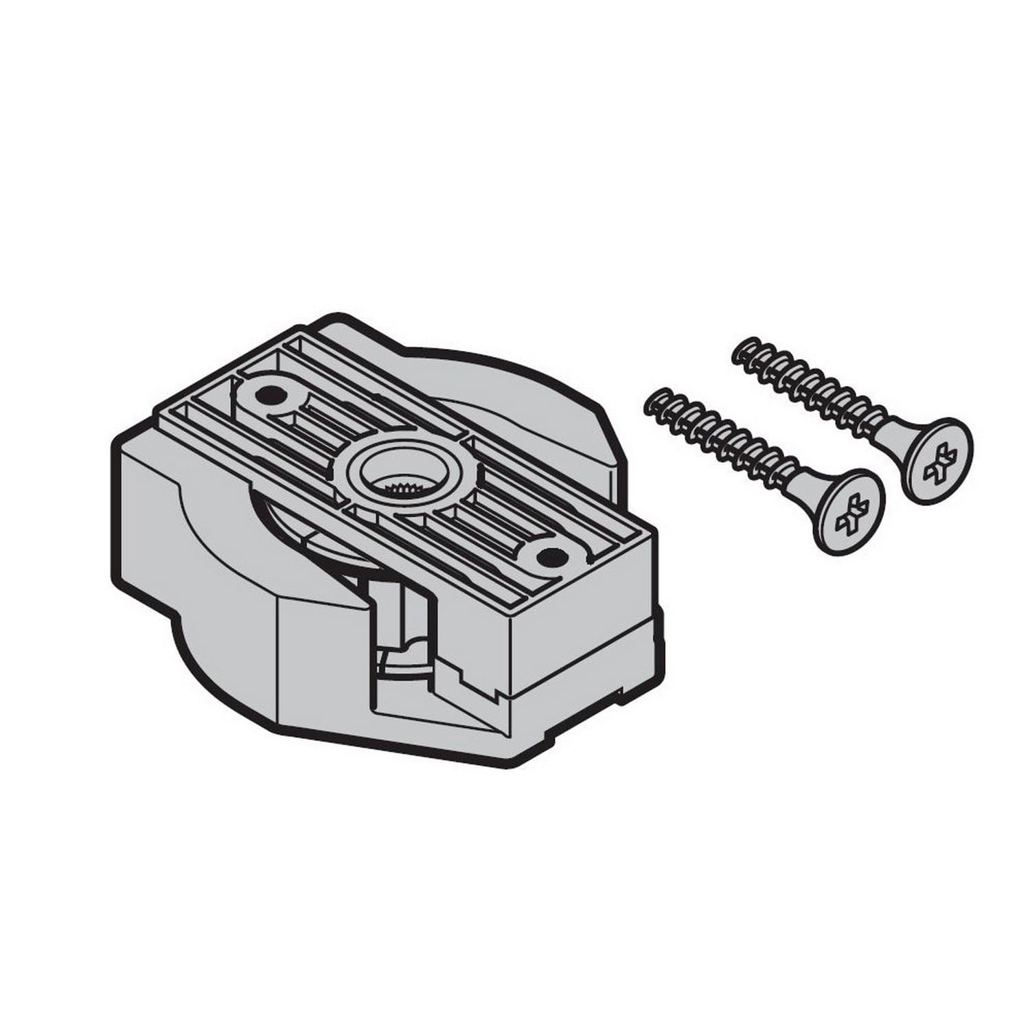 Hörmann Antriebsscheibenhalter für FS60 mit Zahnriemen für Garagentorantriebe BILD 9